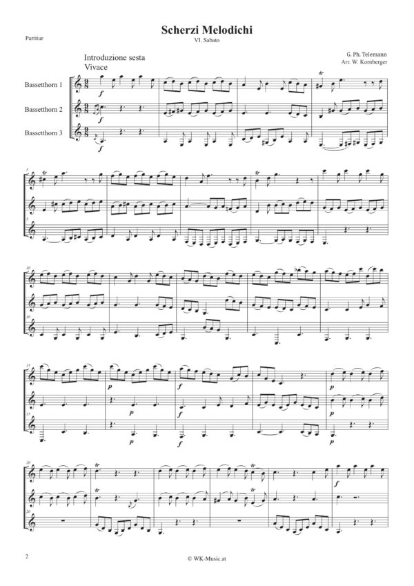 Scherzi Melodichi - VI. Sabato – Bild 2